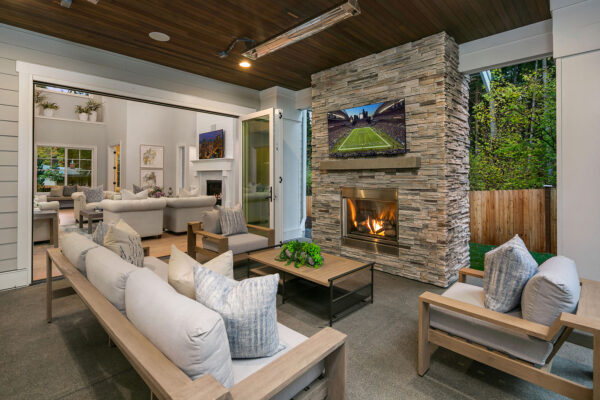 Outdoor Covered Living: Covered Outdoor Living Spaces "Must-have" in New Construction Homes