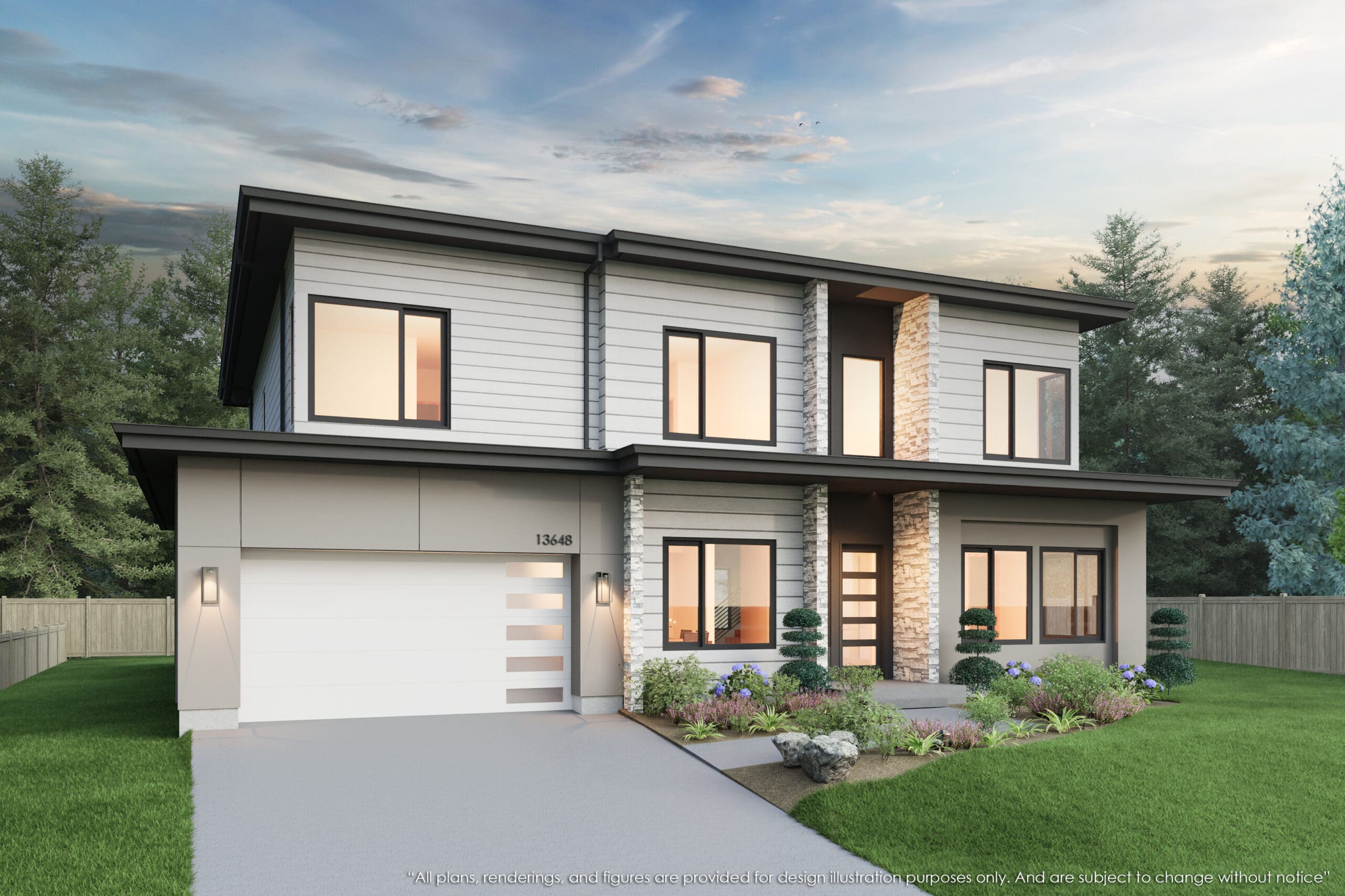 13648 103rd Ave NE - Kirkland- Rendering 2 - MN Custom Homes