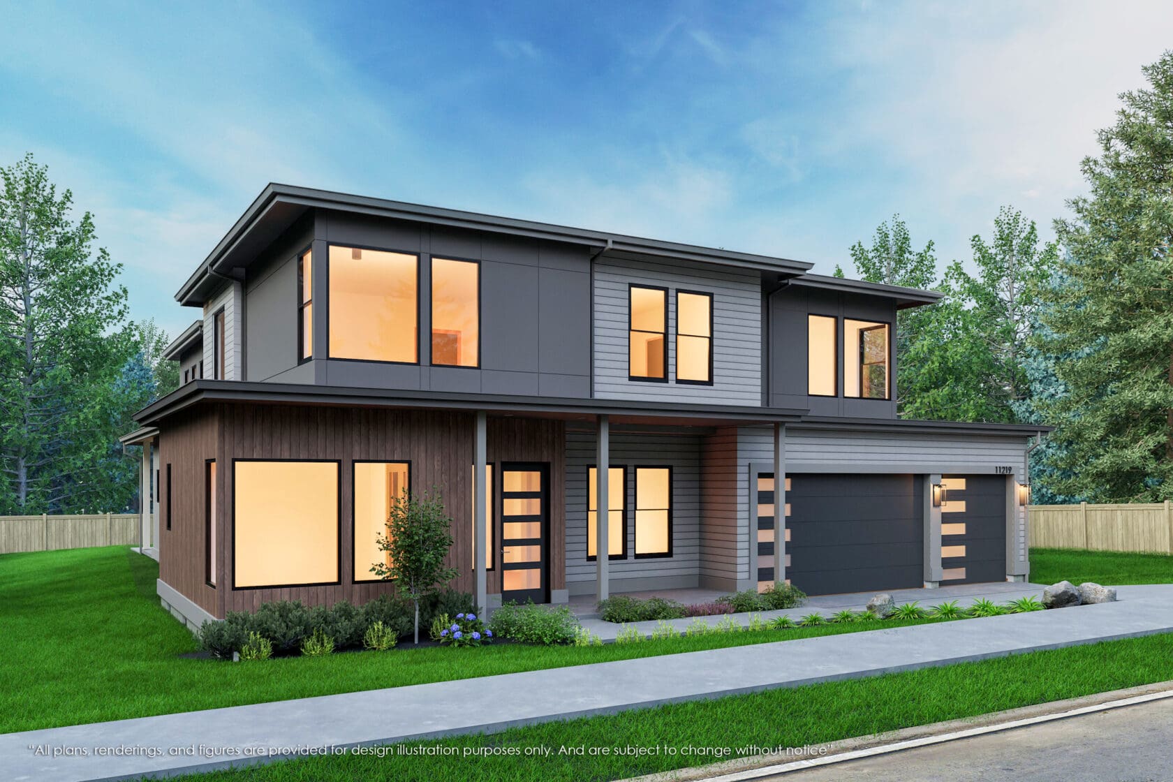 11219 115th Place Northeast - Kirkland - Rendering 3 - MN Custom Homes