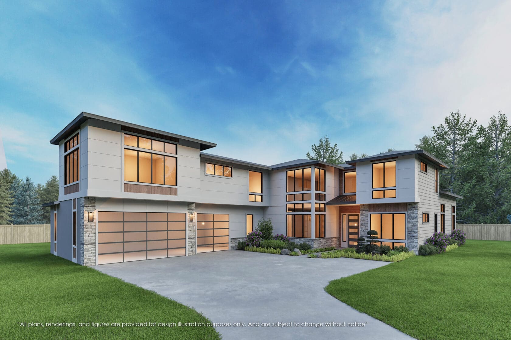 9450 114th Ave NE- Kirkland - Rendering 1 - MN Custom Homes