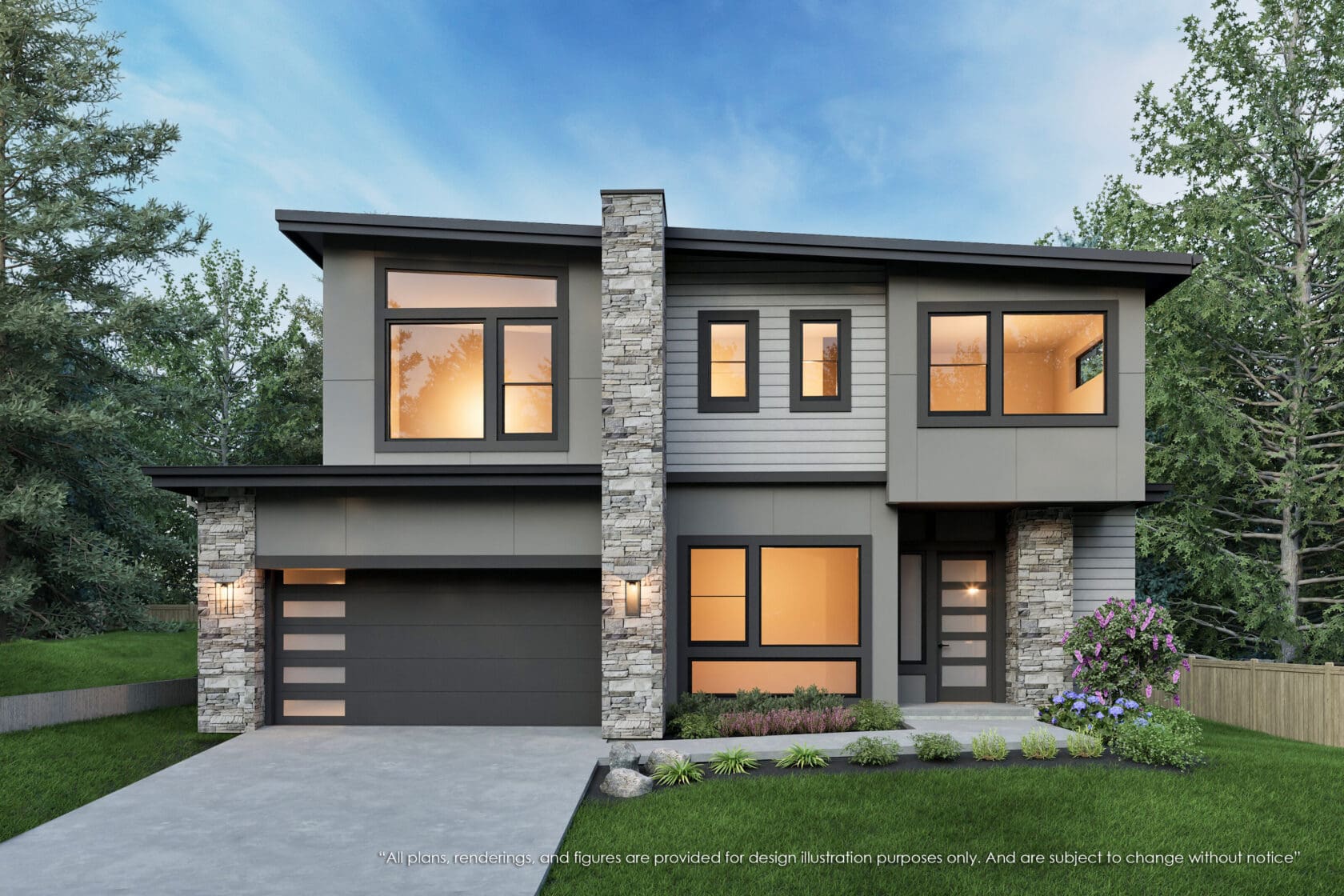 9452 114th Ave NE - Kirkland- Rendering 2 - MN Custom Homes