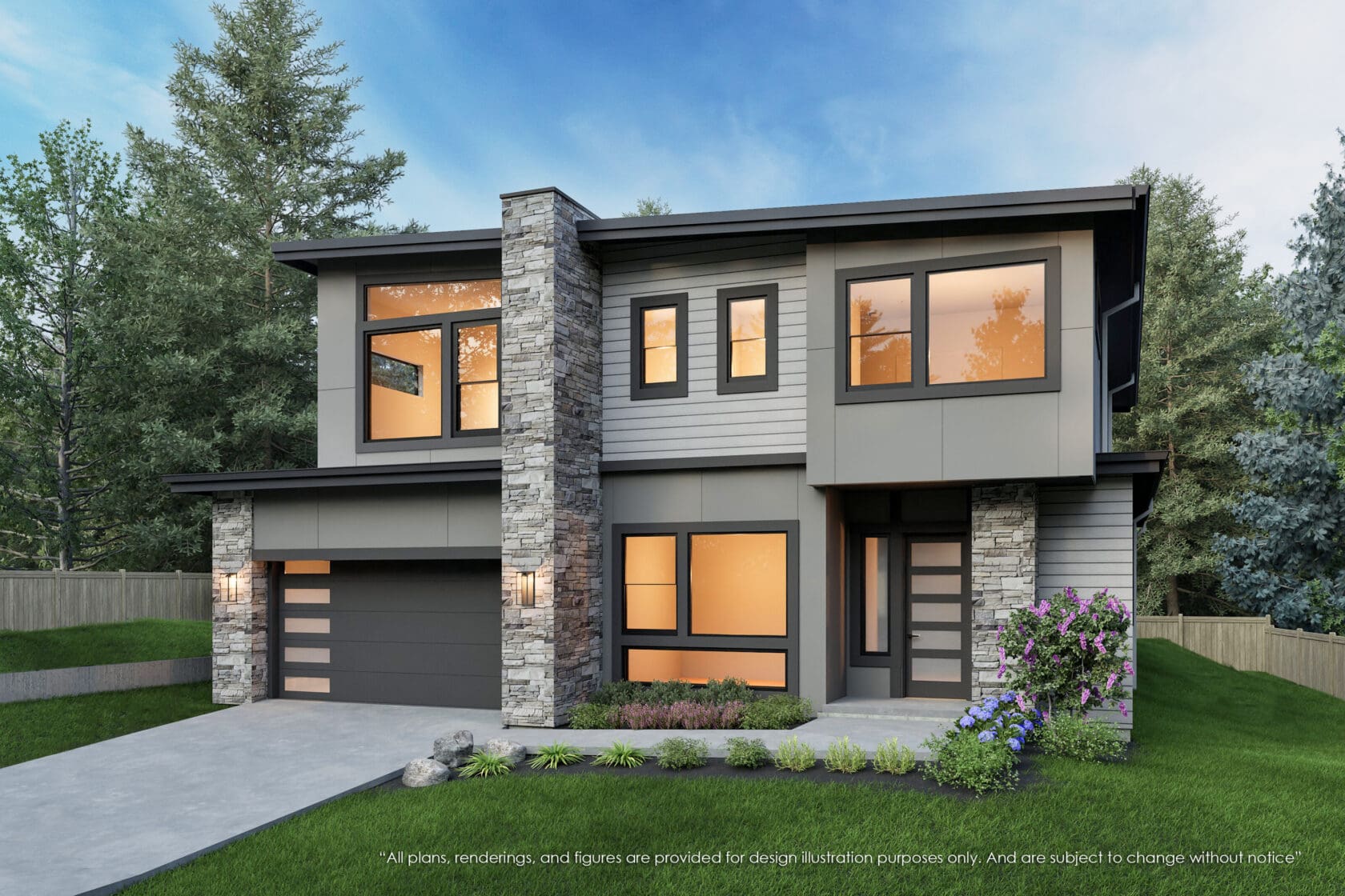 9452 114th Ave NE - Kirkland- Rendering 3 - MN Custom Homes