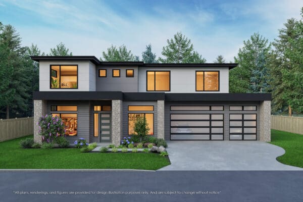 11618 NE 111th Street, Kirkland - MN Custom Homes - Rendering 01